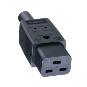 IEC C19 Re-Wireable Female Connector